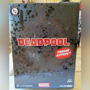 Loot Crate Exclusive Marvel Deadpool X-Force Variant Finders Keypers Statue RARE